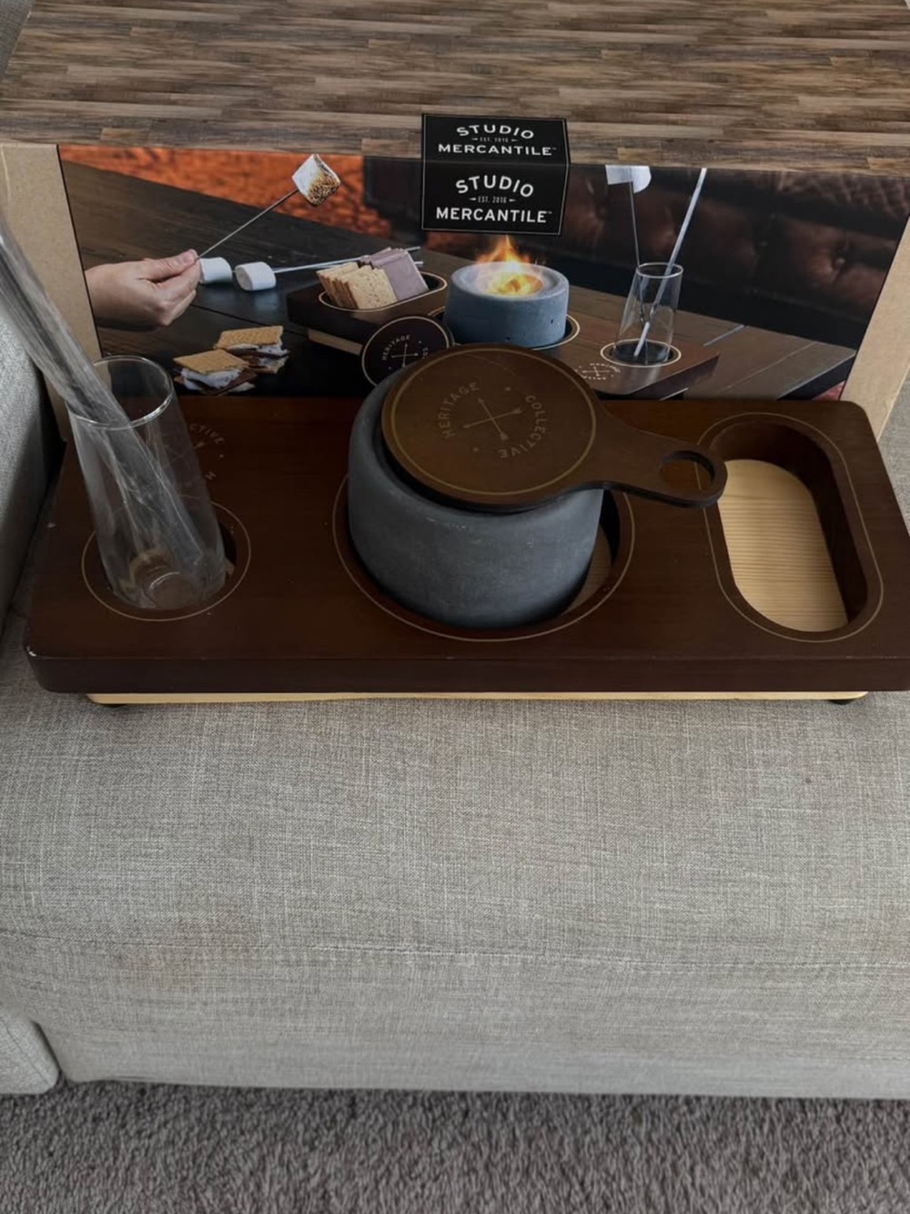 S’mores board maker set